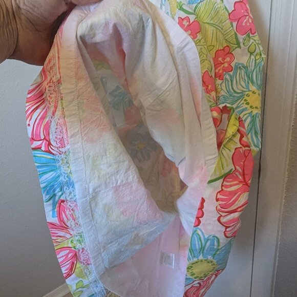 Lilly Pulitzer | Brighton Dress Boca Chica Halter | Crochet Lace Trim | NWOT |10 - Picture 11 of 12